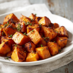 Roasted Honey Sweet Potatoes