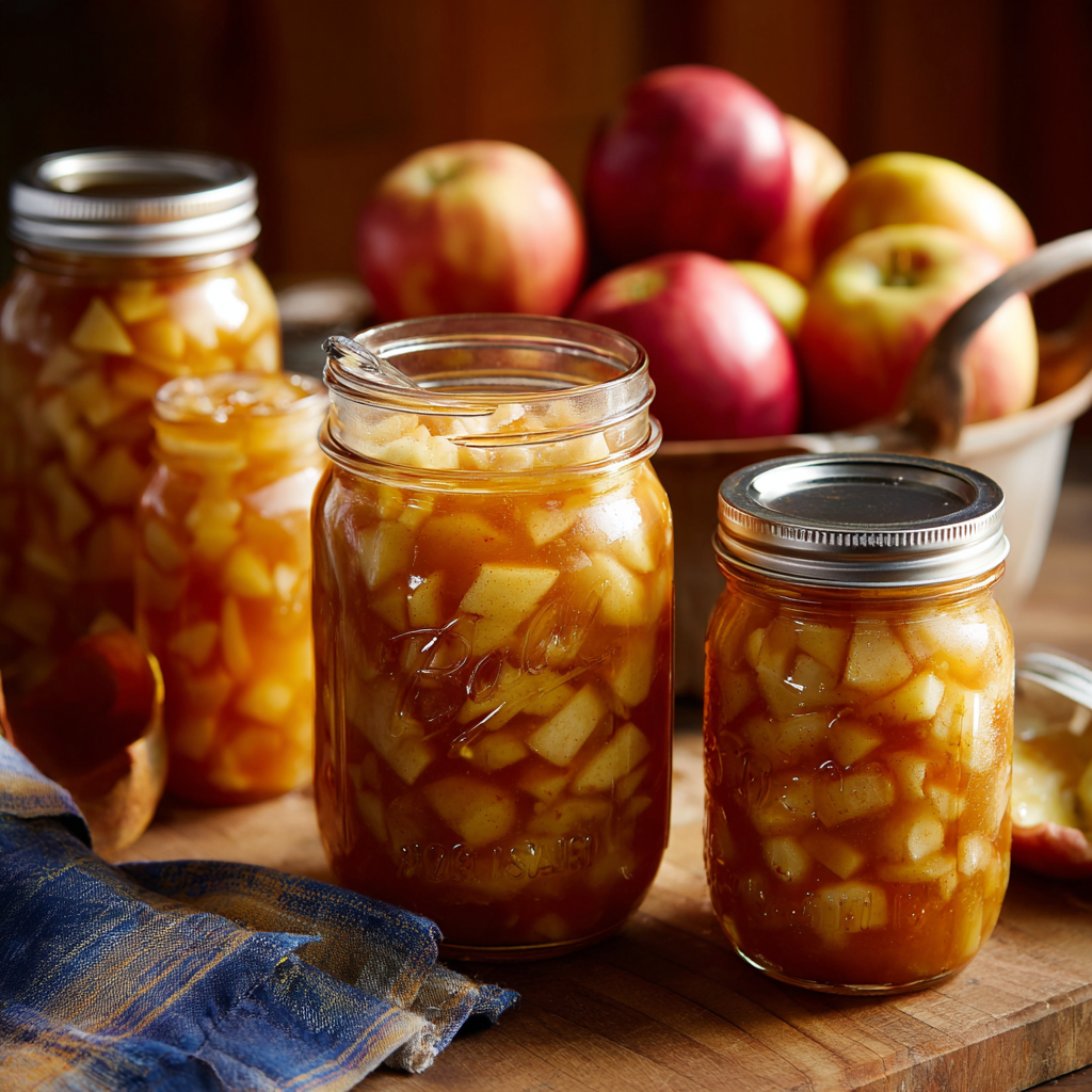 Classic Apple Pie Filling for Canning