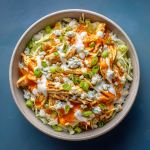 Creamy Buffalo Chicken & Ranch Rice Bowls