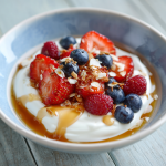 Greek Yogurt with Fruit & Honey