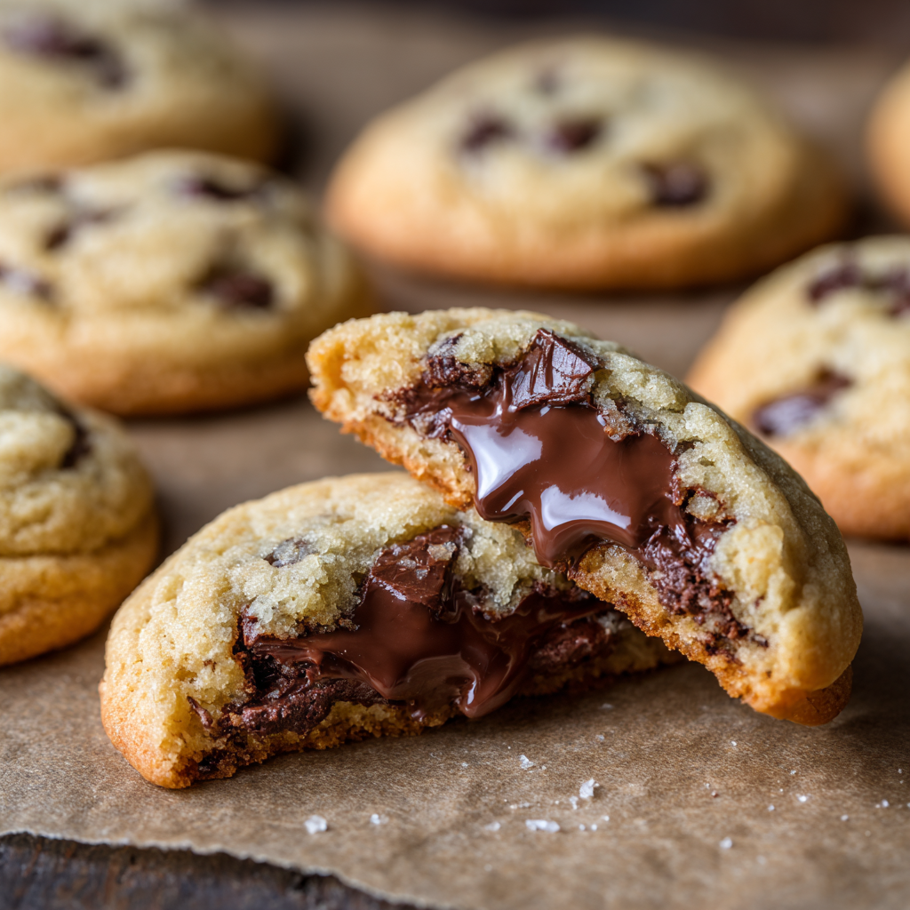 Chocolate Filled Cookies
