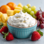 FRUIT DIP WITH MARSHMALLOW FLUFF