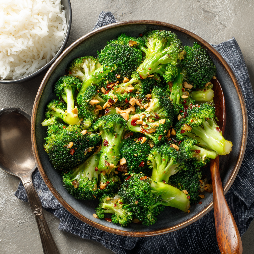 Garlic Broccoli Stir Fry