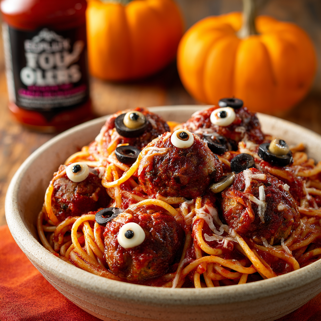 Bloody Spaghetti & Eyeballs