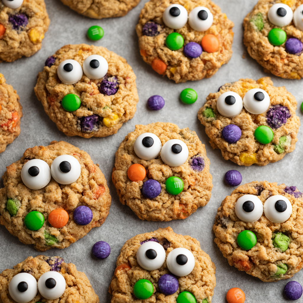 M&M-Monster Cookies
