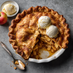 Spiced Apple Pie with Buttery Crust