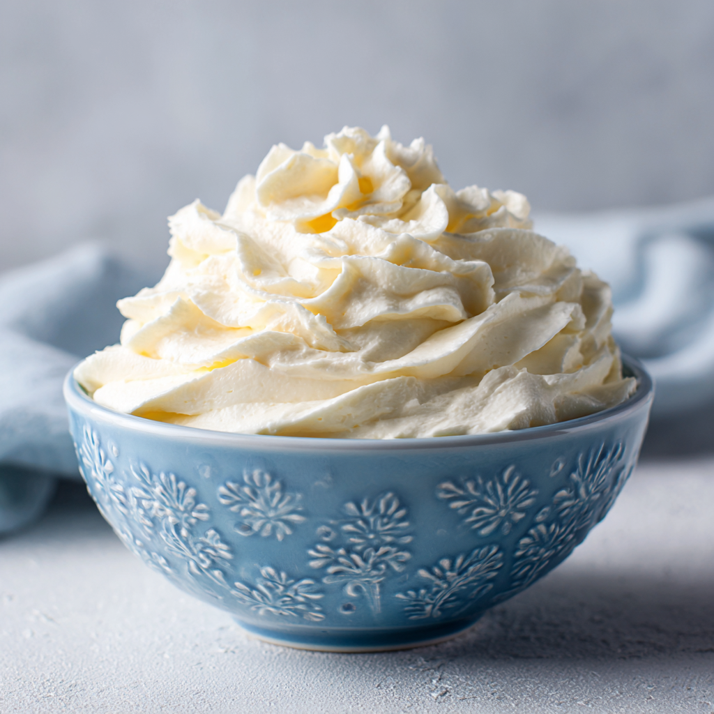 Whipped Cream Cream Cheese Frosting
