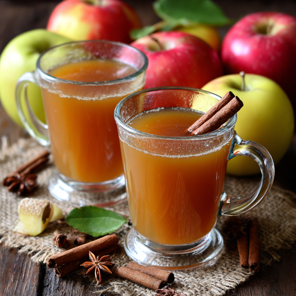 Homemade Spiced Apple Cider