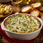 Hot Spinach & Artichoke Dip