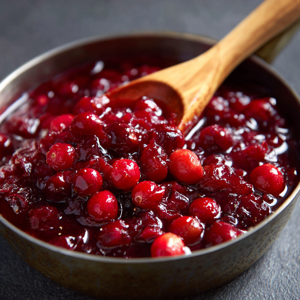 Classic Cranberry Sauce with Orange Juice