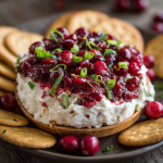Cranberry Jalapeño Cream Cheese Dip