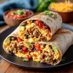 High-Protein Breakfast Burritos
