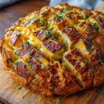 Cheese and Garlic Crack Bread (Pull-Apart Style)