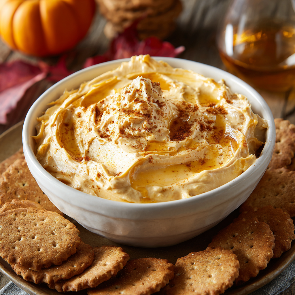 Pumpkin Cheesecake Dip