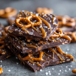 Salted Caramel Pretzel Bark