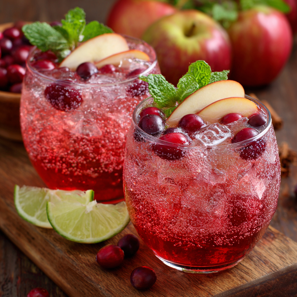 Cranberry Apple Mocktail