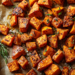 Savory Roasted Sweet Potatoes