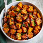 Easy Honey Roasted Sweet Potatoes
