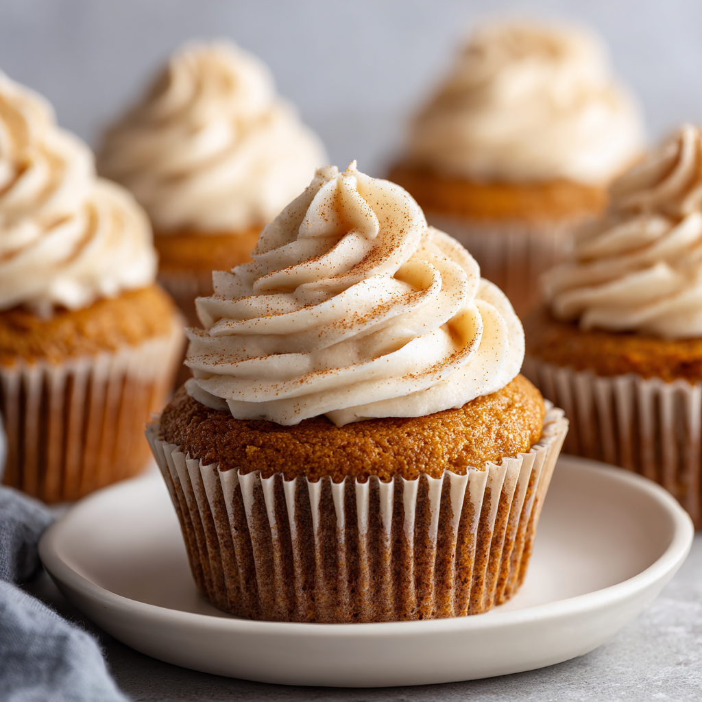 Delicious Pumpkin Cupcakes