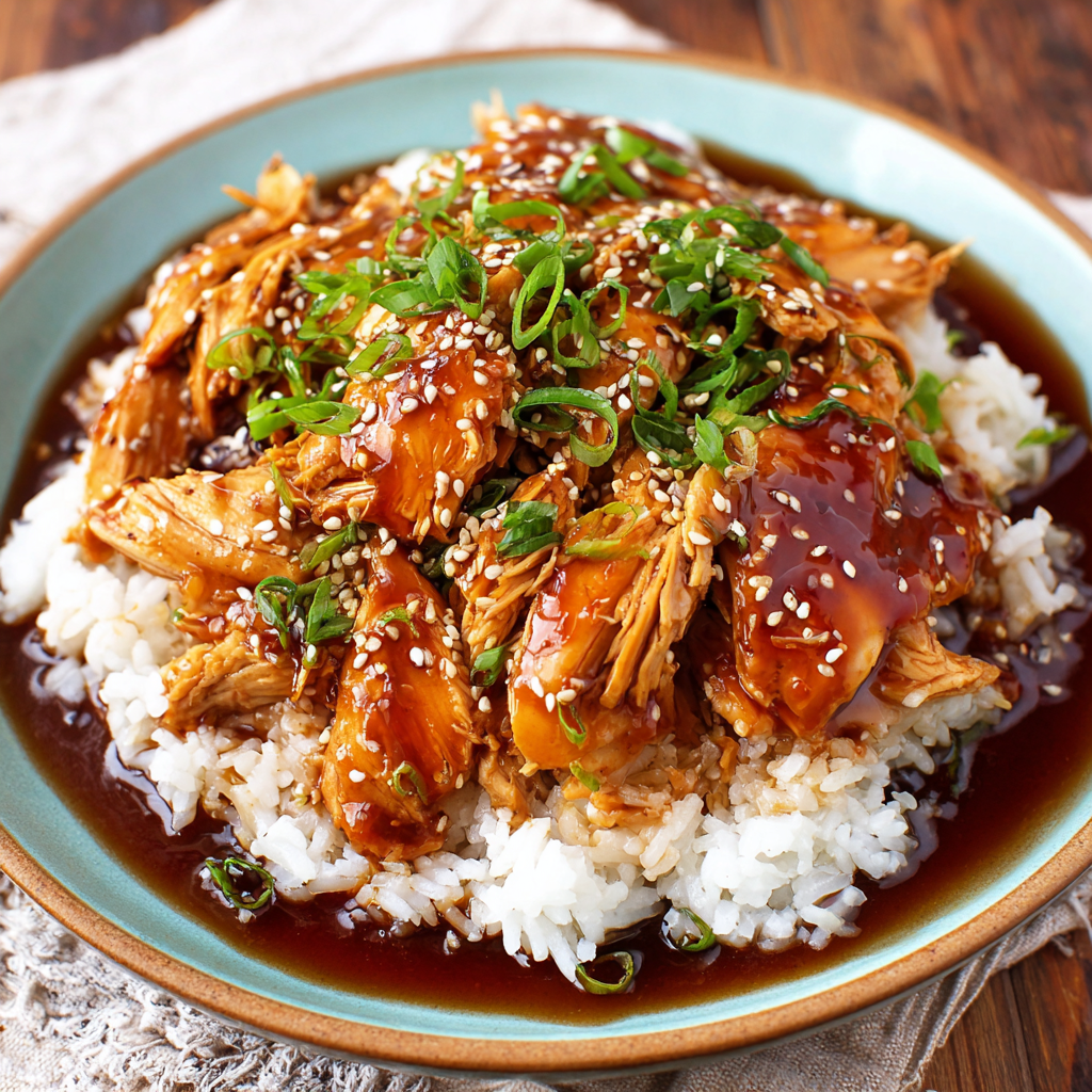 Dump and Go Crockpot Teriyaki Chicken