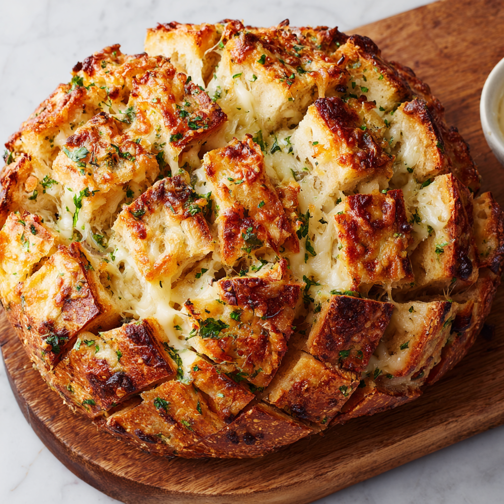 Easy Cheesy Party Bread – The Ultimate Tear-and-Share Appetizer