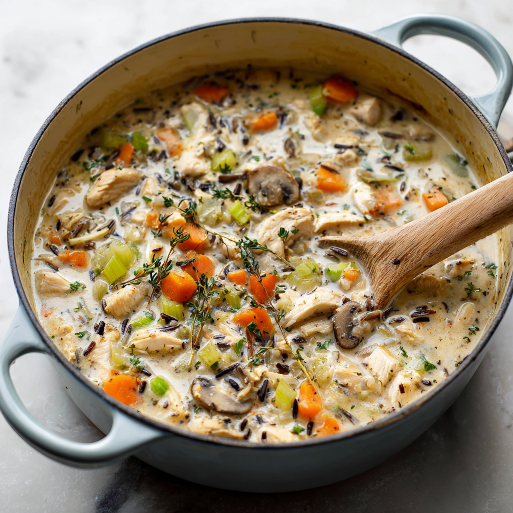 Creamy Chicken & Wild Rice Soup