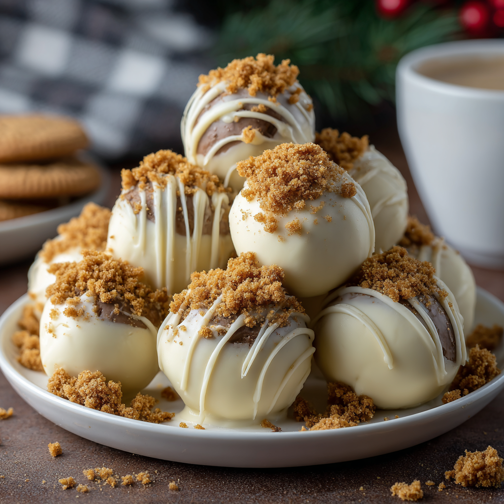 Gingerbread Oreo Balls