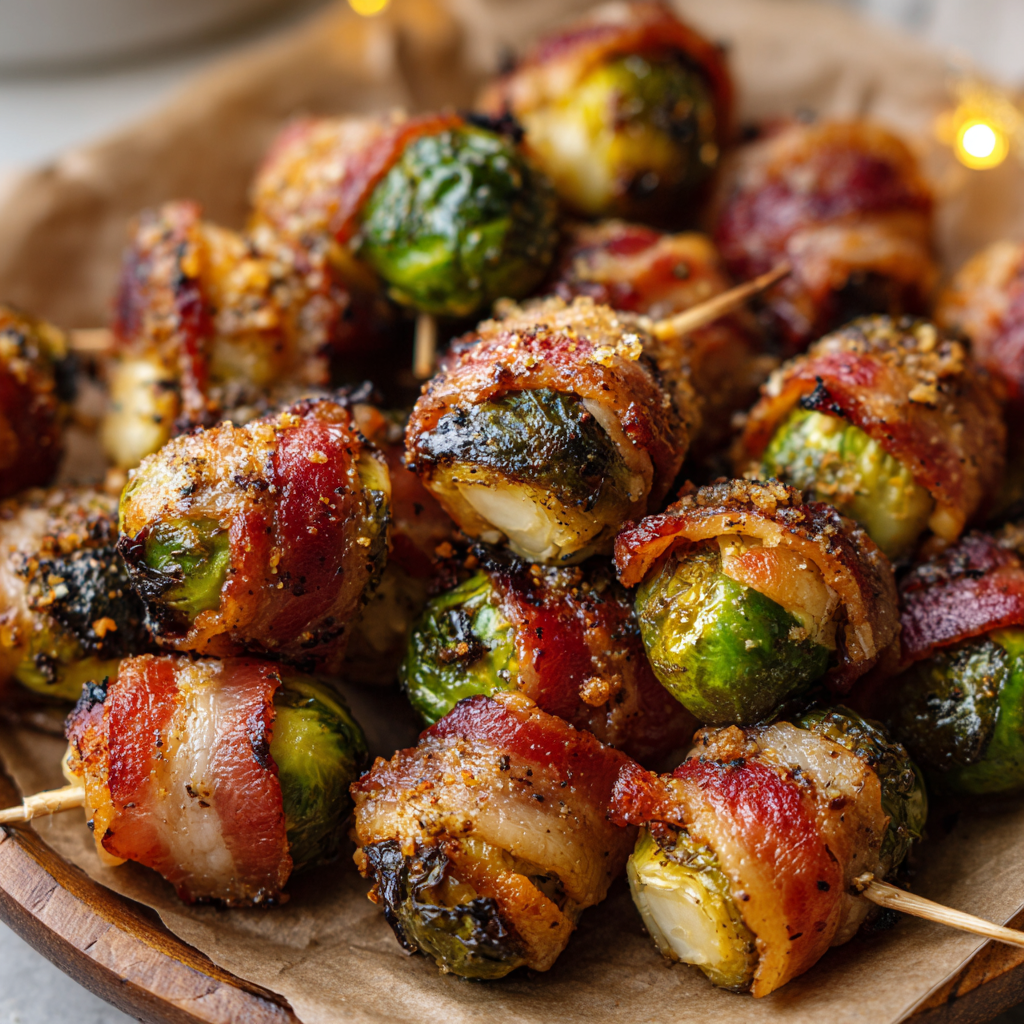 Bacon-Wrapped Brussels Sprouts