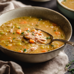 Split Pea Soup with Smoked Turkey (Hearty & Gluten-Free)