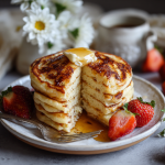 Fluffy Sourdough Discard Pancakes : Golden, Tangy & Perfect Every Time