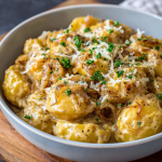 Slow Cooker Amish Savory Onion Potatoes : Buttery, Creamy, and Packed with Flavor