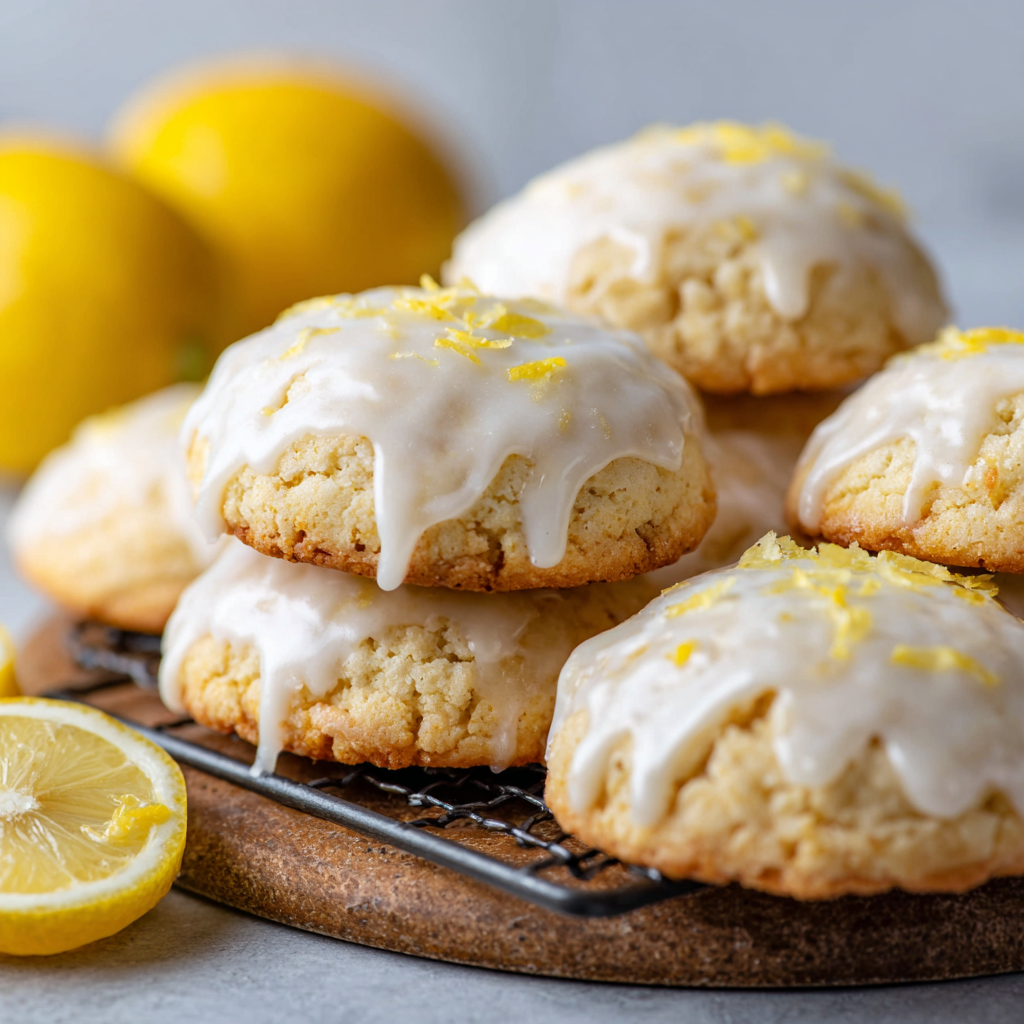 Classic Italian Lemon Cookies with Glaze