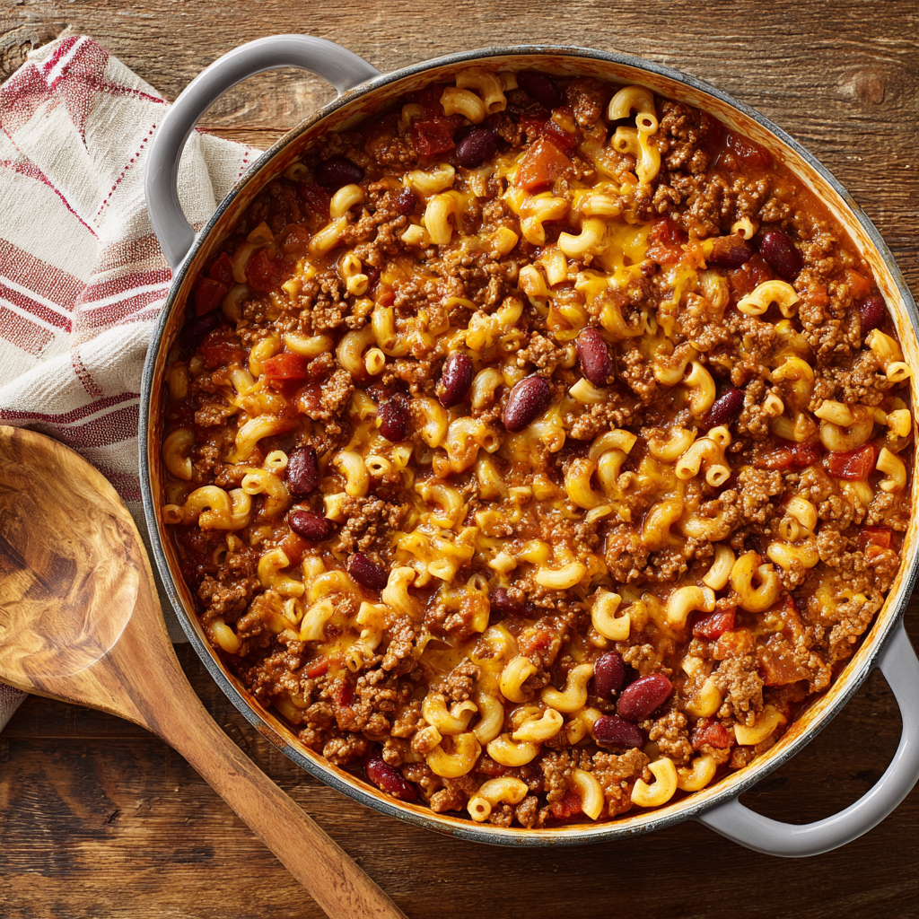 Cheesy Chili Mac