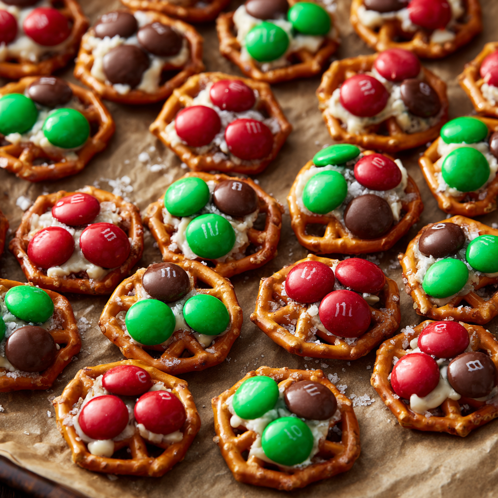 Christmas Pretzel Hugs : Easy Holiday Candy with a Sweet & Salty Twist