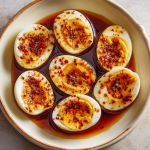 Butter-Soaked Boiled Eggs (Spicy Southern Style)