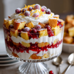 Cranberry Orange Trifle