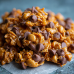 Butterscotch Chocolate Peanut Clusters