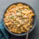 Creamy Queso Rotel Pasta : A Budget-Friendly Family Favorite