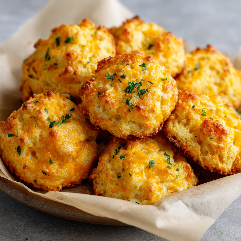 Low-Carb Keto Cheddar Biscuits : Red Lobster Style!