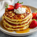 Cottage Cheese Pancakes : Fluffy, Low Carb, and Protein-Packed