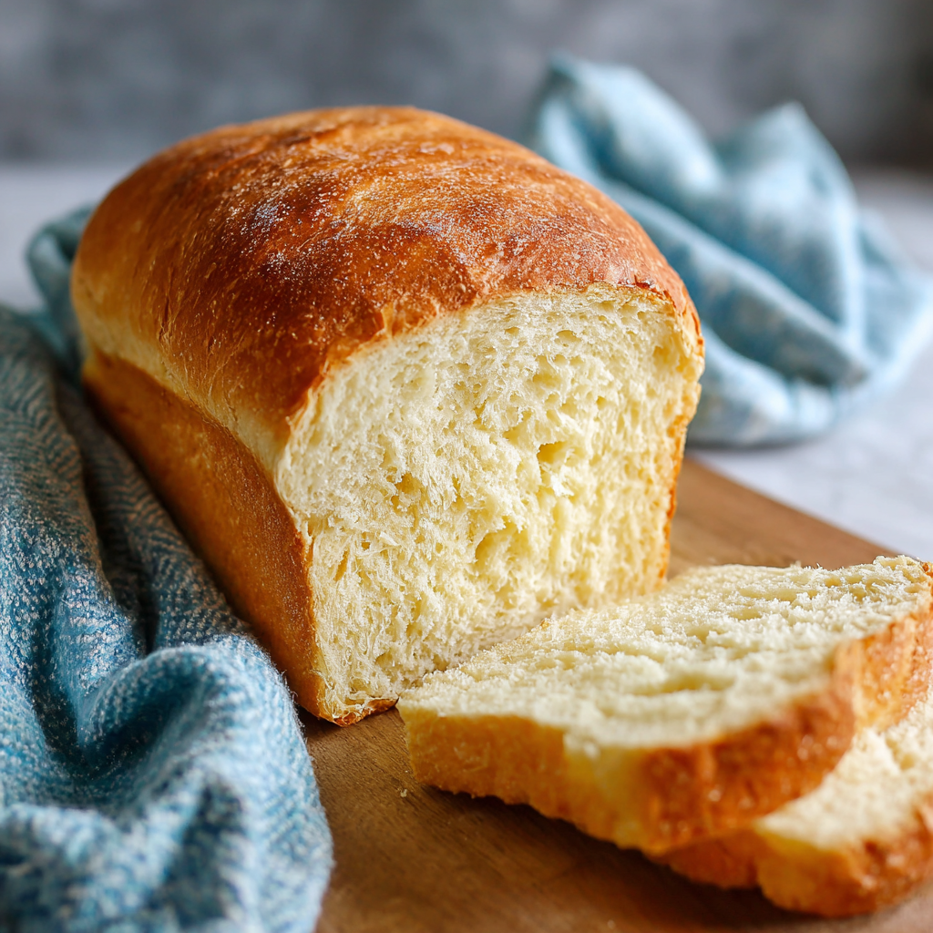 Simple Homemade Bread : Soft, Fluffy, and Just 5 Ingredients