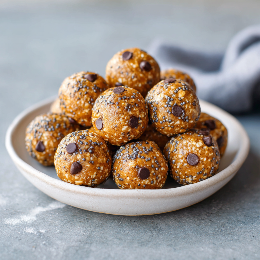 Healthy Protein Balls : Easy, No-Bake, and Packed with Energy