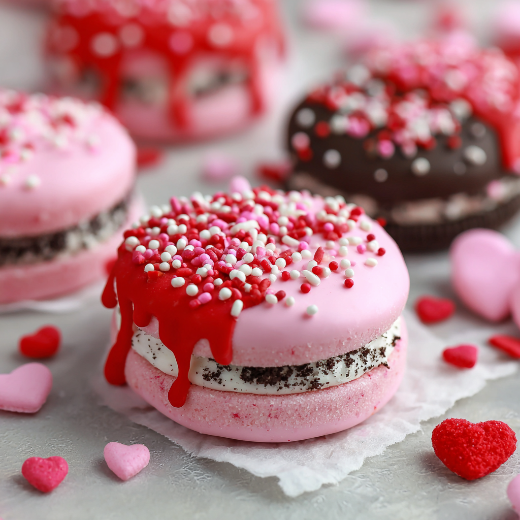 Valentine Chocolate Covered Oreos : Dipped, Decorated & Devoured Fast