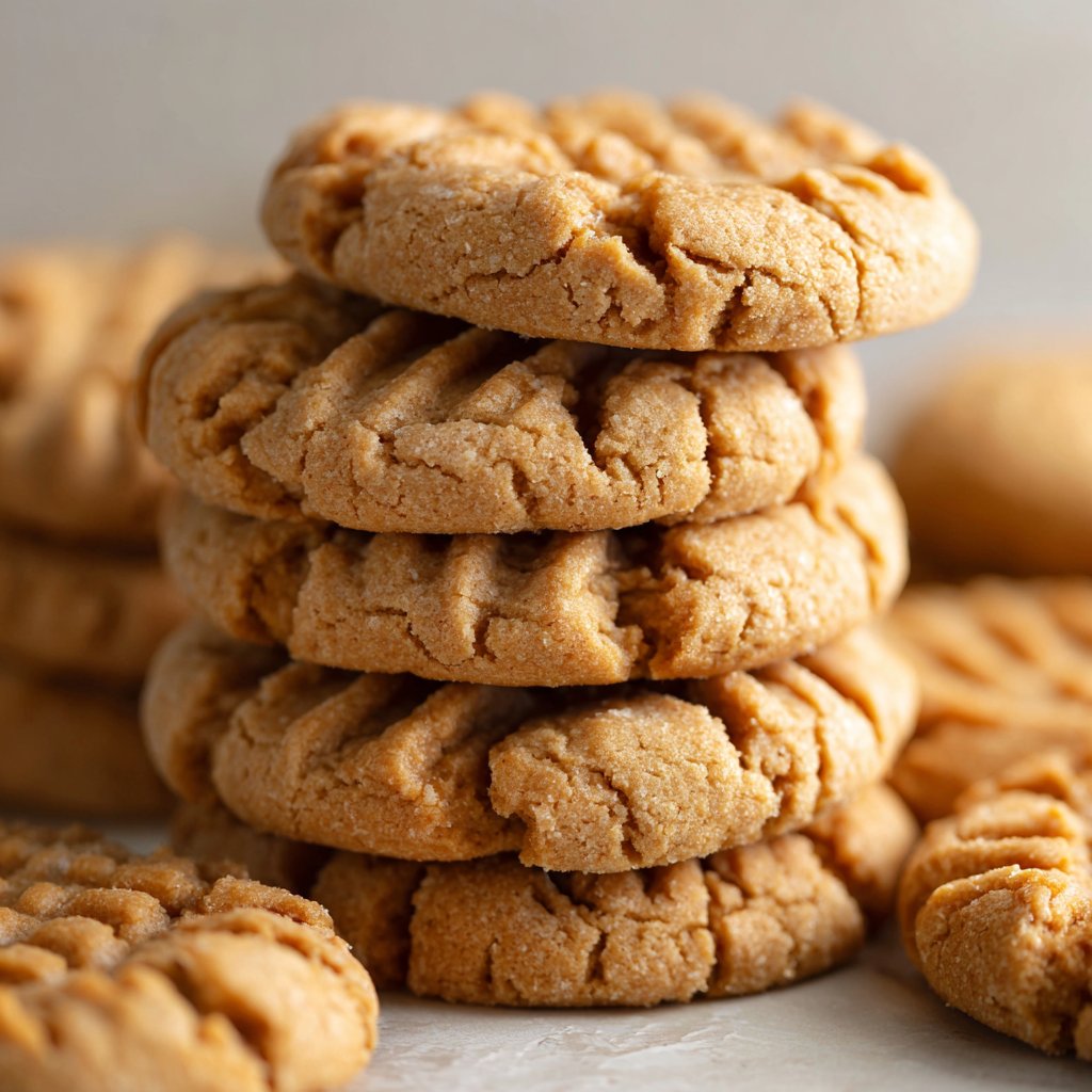 Thick and Chewy Peanut Butter Cookies : Soft, Buttery, and Totally Addictive