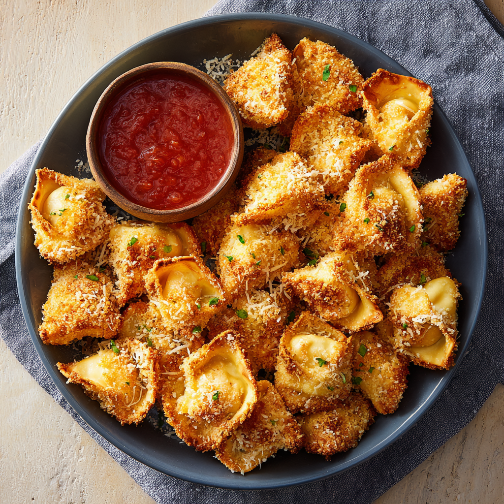 Parmesan Tortellini Bites