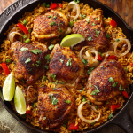 Caribbean Chicken and Rice : One-Pan Island-Inspired Comfort