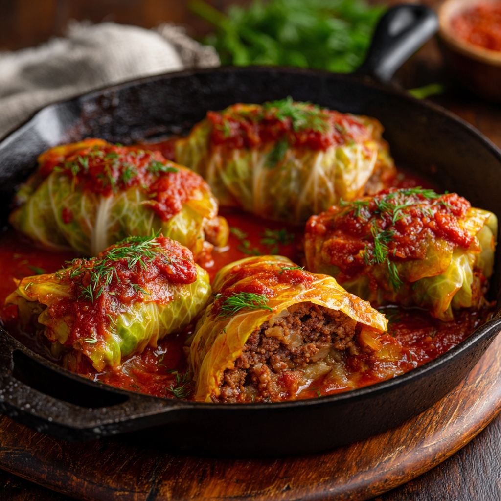 Authentic Stuffed Cabbage Rolls : A Comforting Classic Made From Scratch