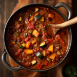 Hearty Chunky Vegetable and Bean Chili : A Wholesome One-Pot Wonder
