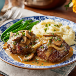 Classic Salisbury Steak with Rich Onion Gravy