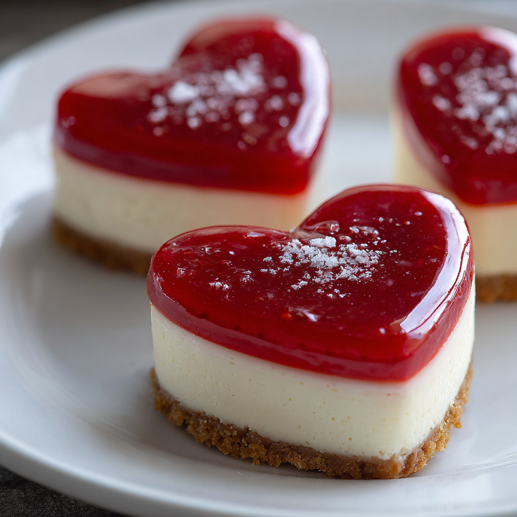 Valentine’s Cheesecake Hearts: Creamy, Dreamy & Full of Love